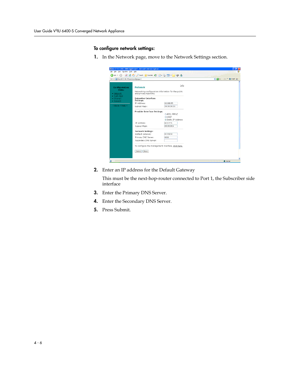 Polycom V2IU Converged Network Appliance 6400-S User Manual | Page 30 / 82