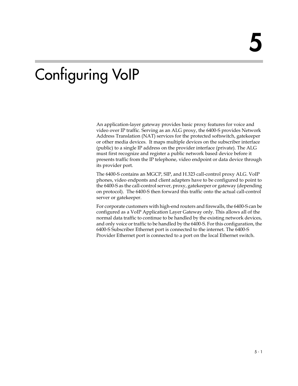 Configuring voip, Configuring voip –1 | Polycom V2IU Converged Network Appliance 6400-S User Manual | Page 31 / 82