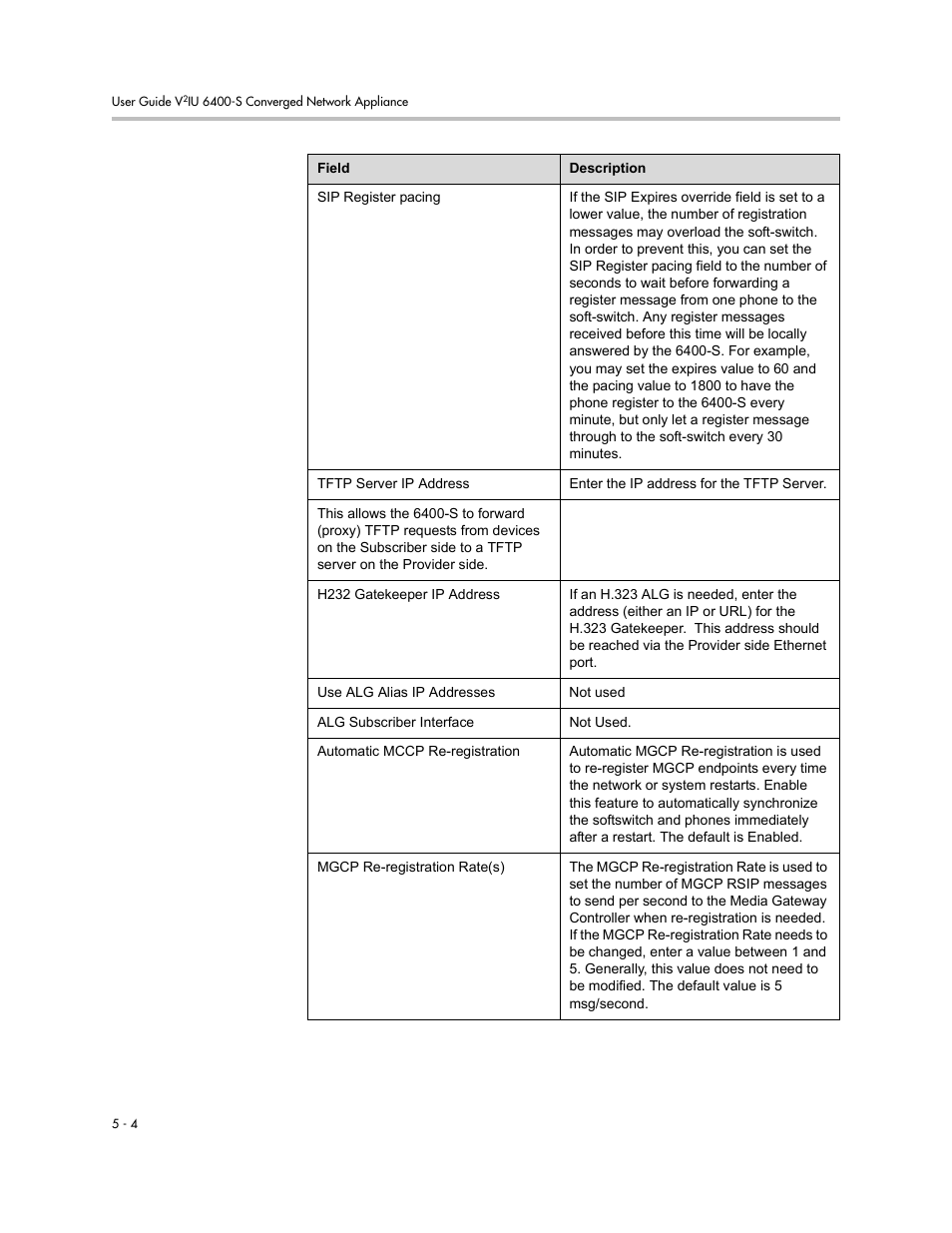 Polycom V2IU Converged Network Appliance 6400-S User Manual | Page 34 / 82