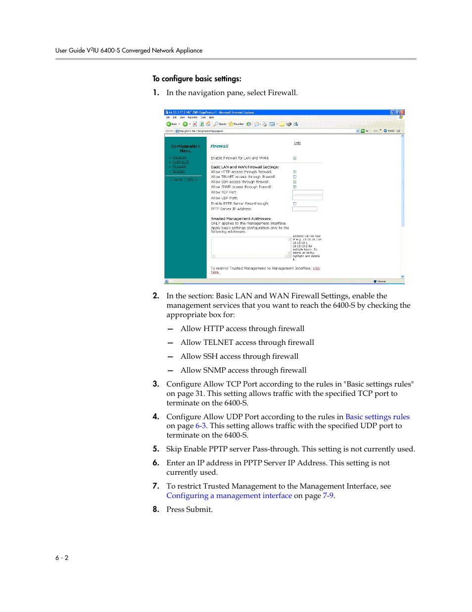 Polycom V2IU Converged Network Appliance 6400-S User Manual | Page 44 / 82