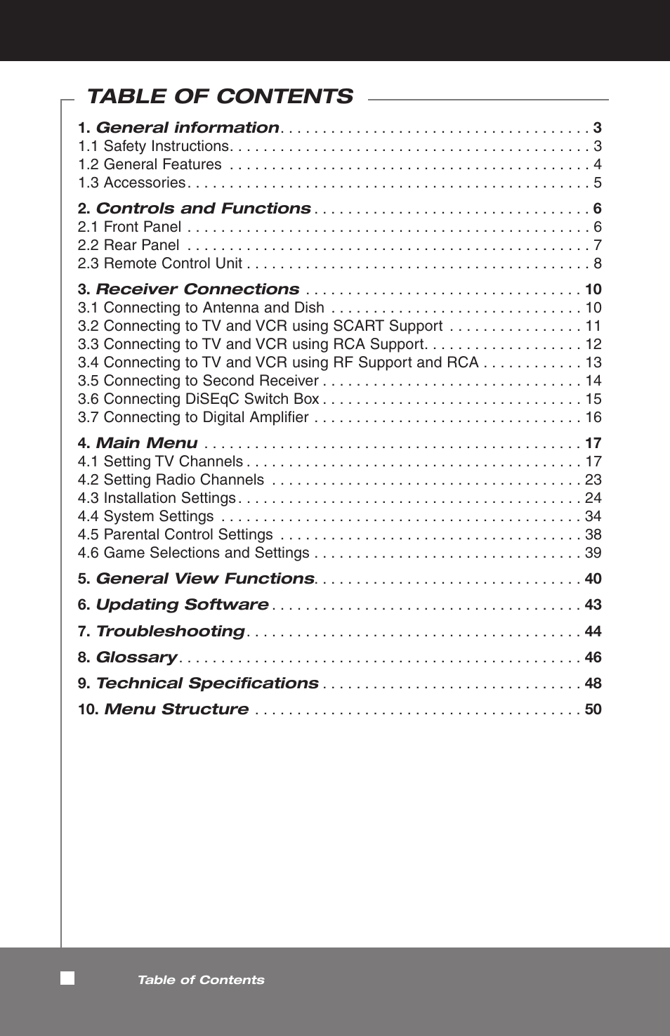 Pico Macom SIRD-FTA User Manual | Page 2 / 52