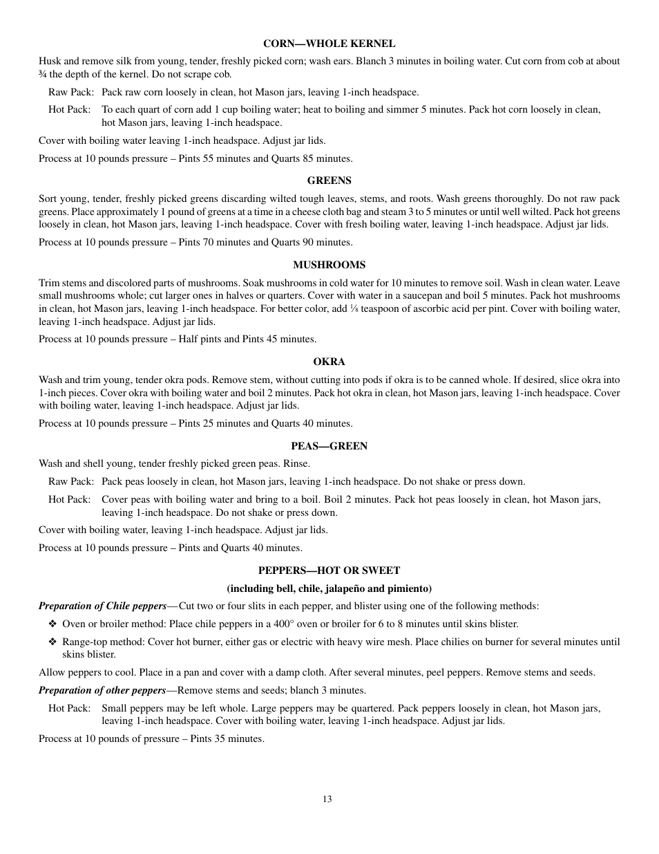 Presto Pressure Canner and Cooker User Manual | Page 13 / 35