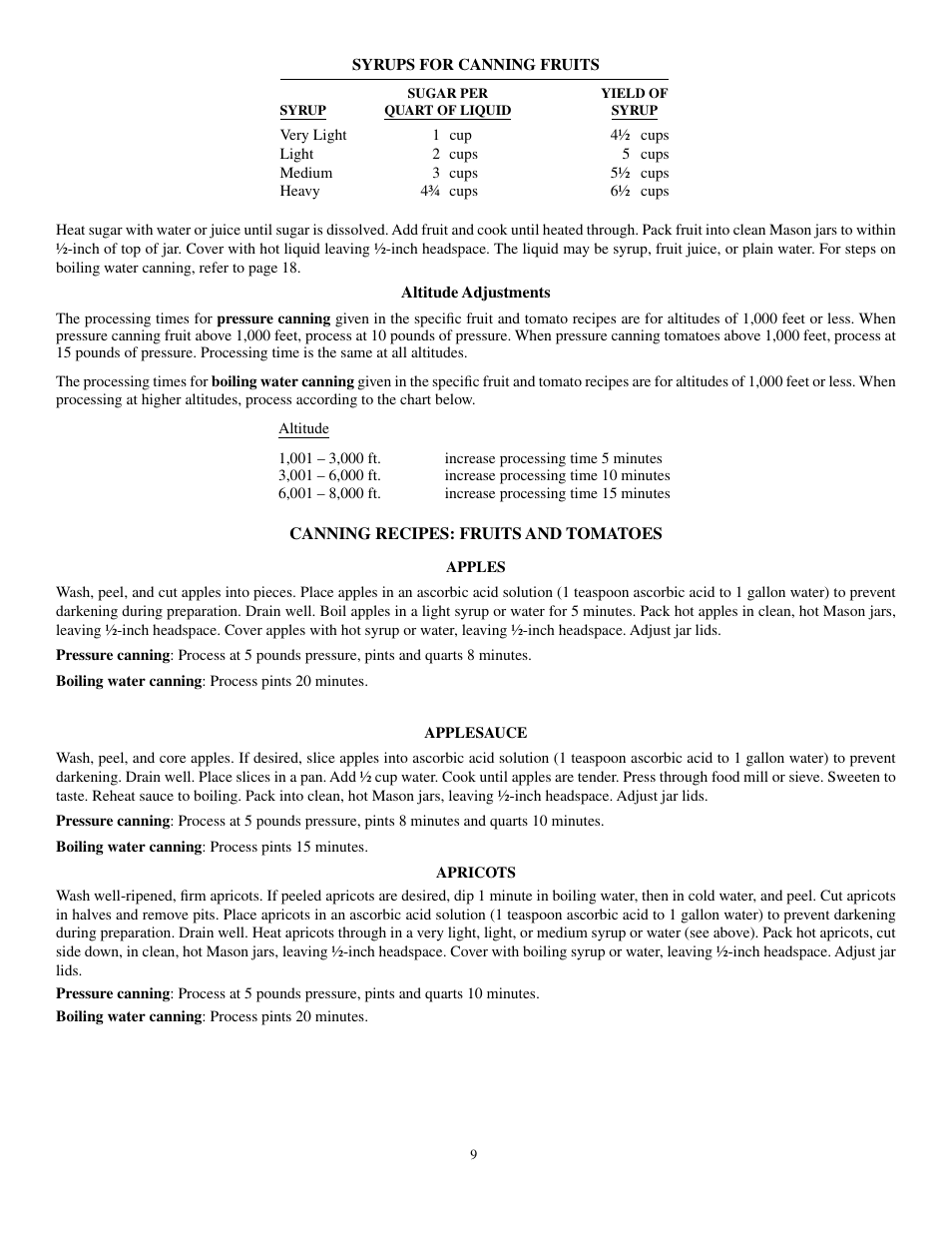 Presto Pressure Canner and Cooker User Manual | Page 9 / 35