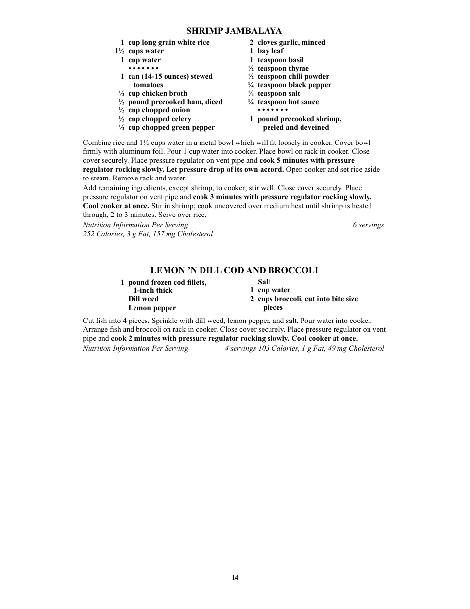 Presto 1362 User Manual | Page 14 / 38