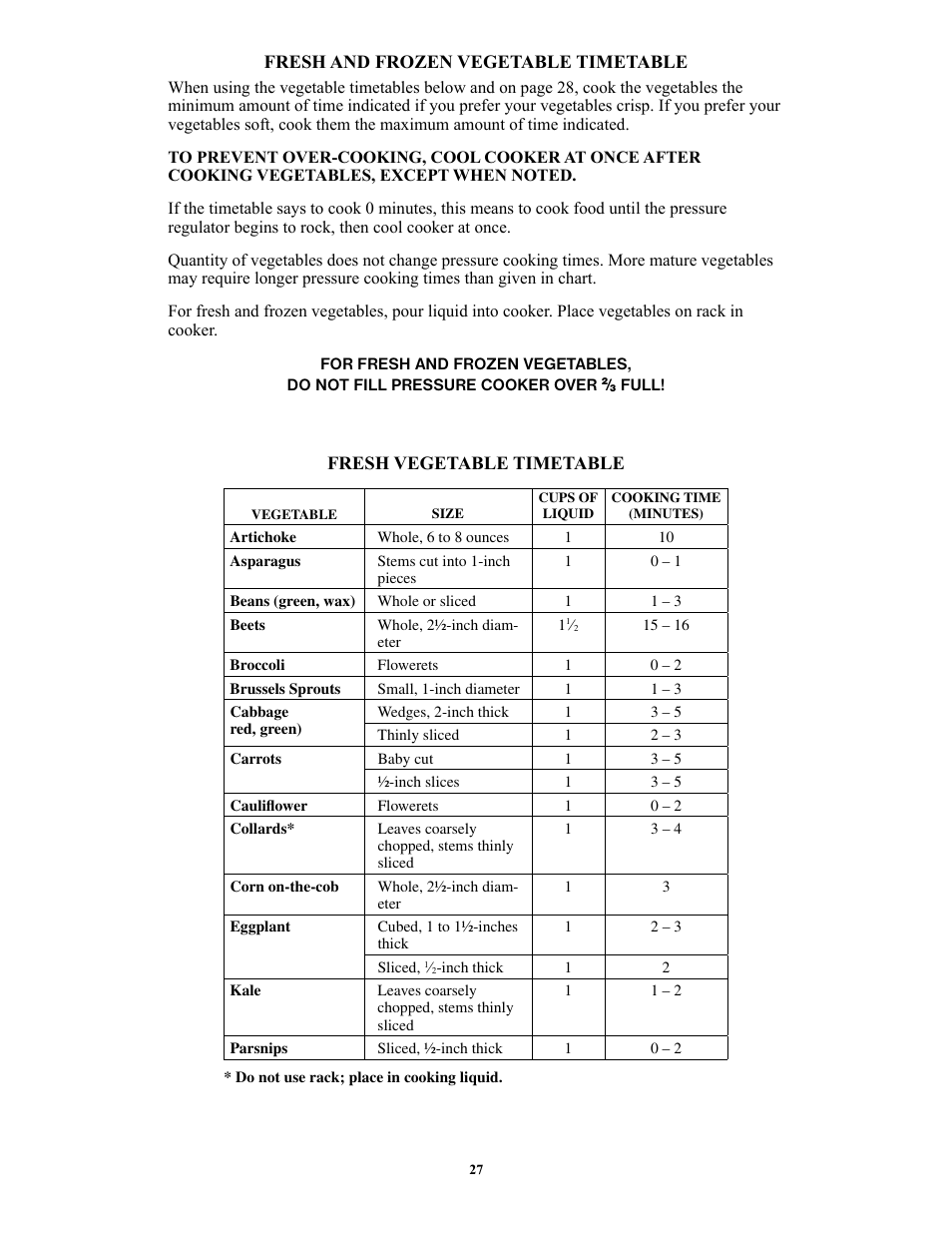 Presto 1362 User Manual | Page 27 / 38