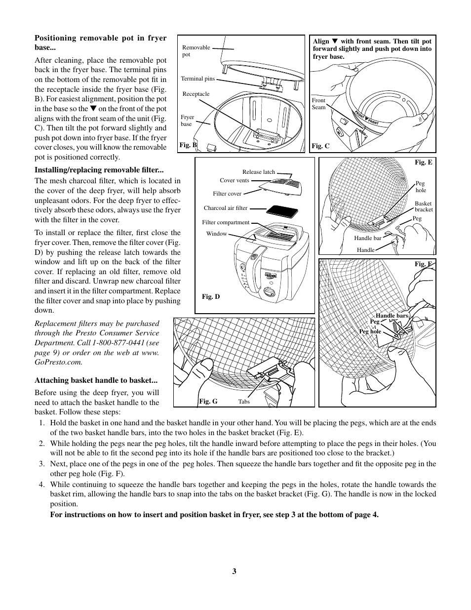 Presto CoolDaddy User Manual | Page 3 / 9