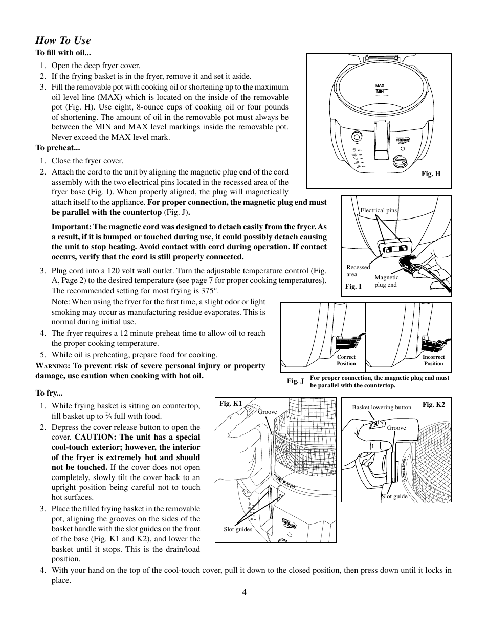 How to use | Presto CoolDaddy User Manual | Page 4 / 9