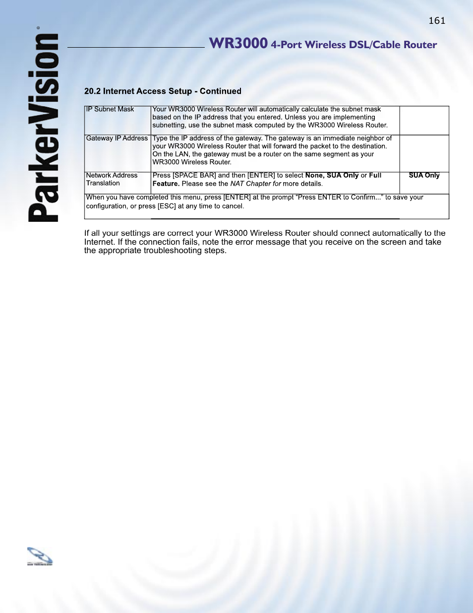 Wr3000 | ParkerVision WR3000 User Manual | Page 159 / 179