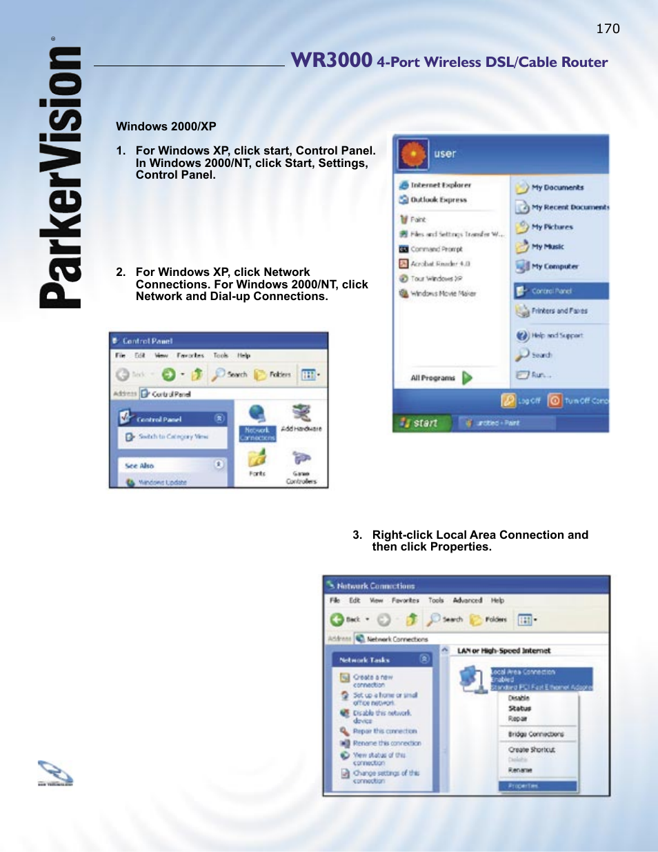 Wr3000 | ParkerVision WR3000 User Manual | Page 168 / 179