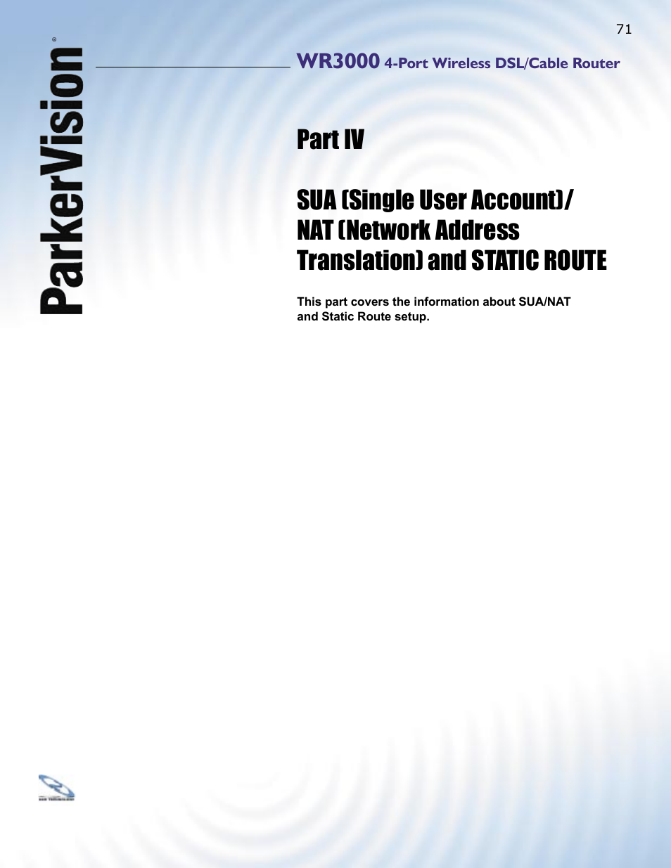 Wr3000 | ParkerVision WR3000 User Manual | Page 69 / 179