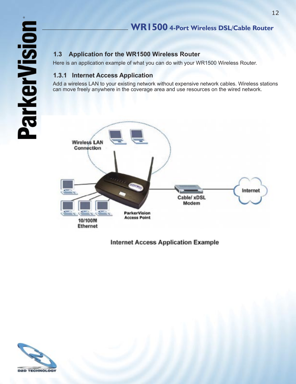 Wr1500 | ParkerVision WR1500 User Manual | Page 10 / 177