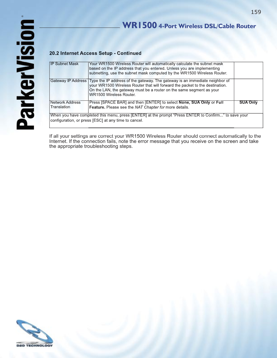 Wr1500 | ParkerVision WR1500 User Manual | Page 157 / 177