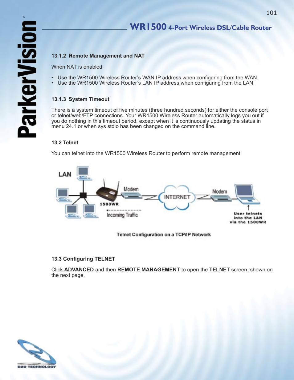 Wr1500 | ParkerVision WR1500 User Manual | Page 99 / 177