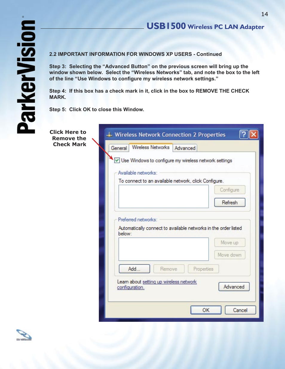Usb1500 | ParkerVision USB1500 User Manual | Page 12 / 34