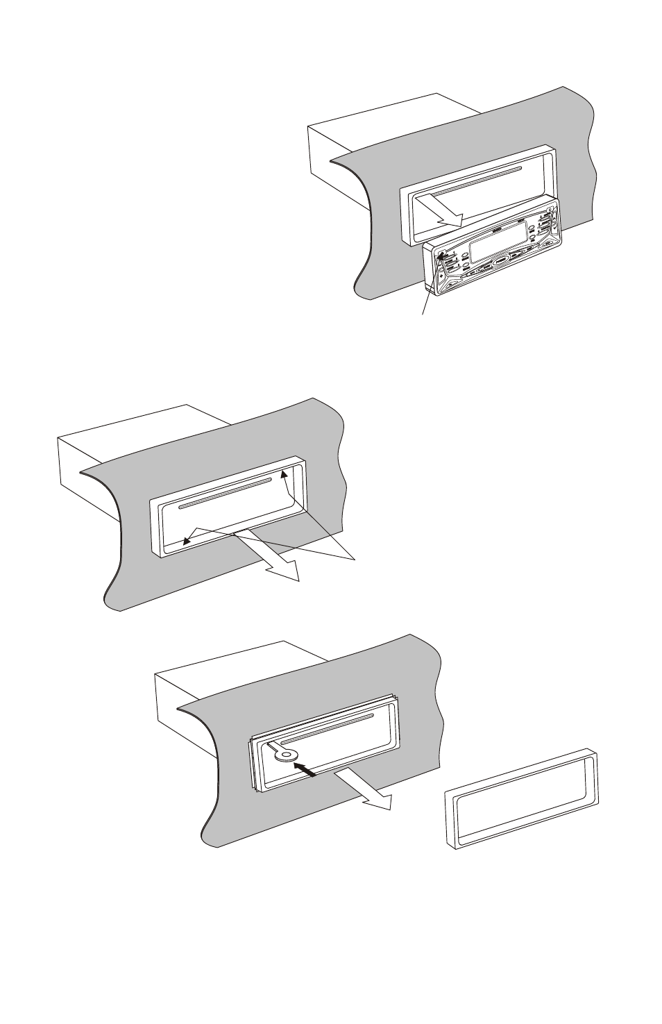 Emoving the cd player, Mp6600 | Profile MP6600 User Manual | Page 11 / 24