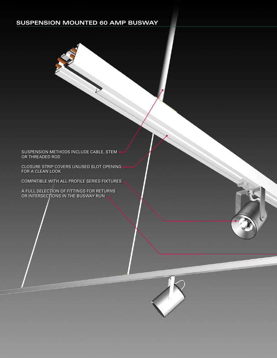 Profile SERIES 60 AMP BUSWAY User Manual | Page 9 / 26