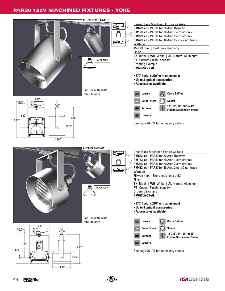 Profile Machined Aluminum Fixtures User Manual | Page 15 / 24