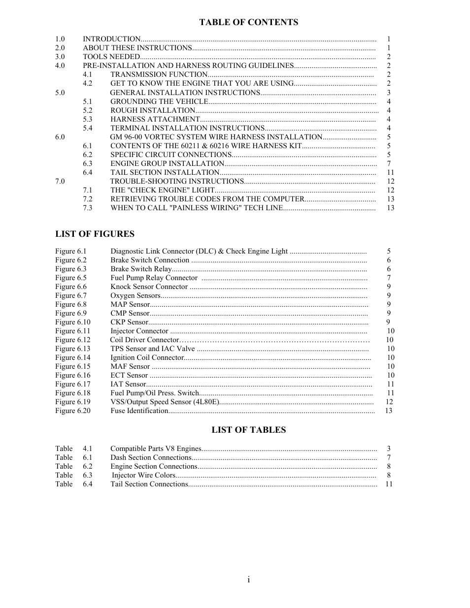 Painless Performance VORTEC 60211 User Manual | Page 2 / 16