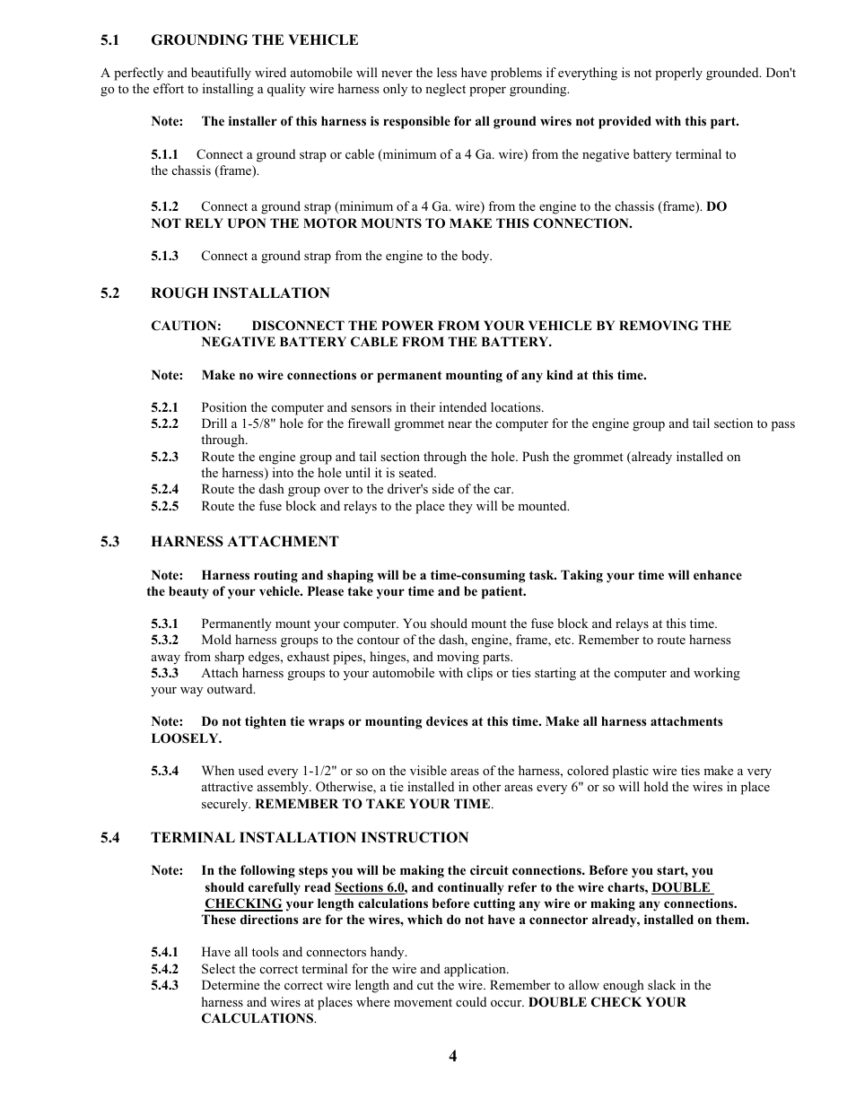 Painless Performance VORTEC 60211 User Manual | Page 6 / 16