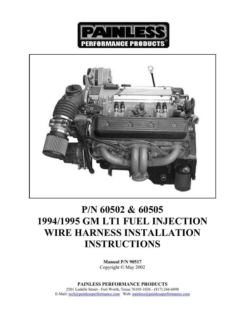 Painless Performance 60505 User Manual | 21 pages