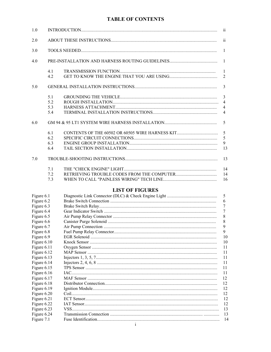 Painless Performance 60505 User Manual | Page 3 / 21