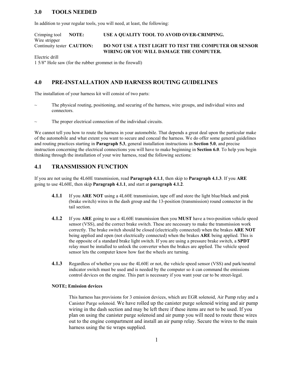 Painless Performance 60505 User Manual | Page 5 / 21