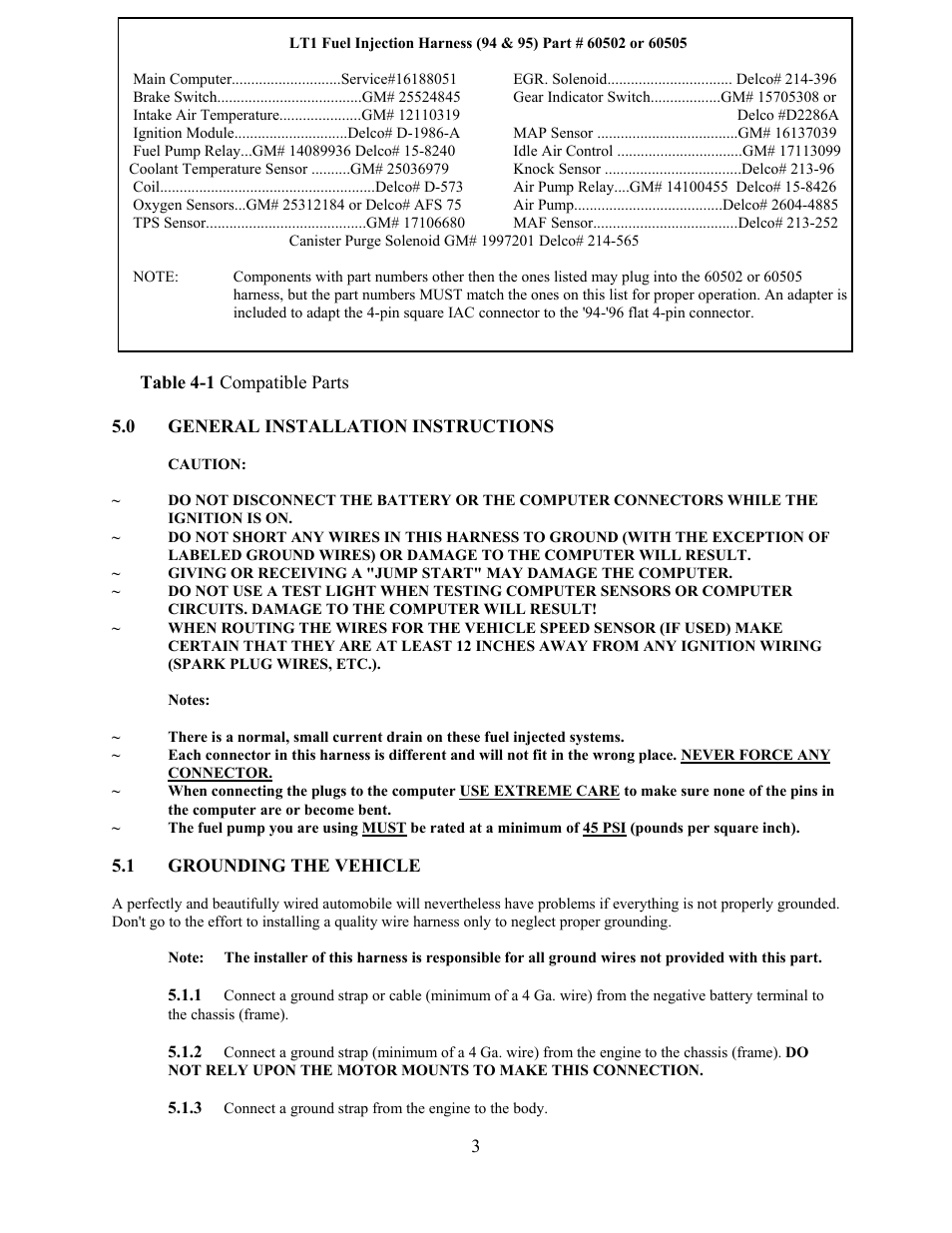 Painless Performance 60505 User Manual | Page 7 / 21