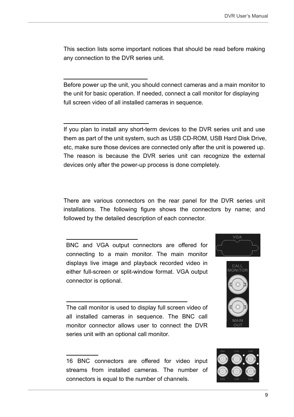 3 connecting devices to the unit, 4 rear panel connections | Proficient Audio Systems 00P3DG090DSEB3 User Manual | Page 10 / 64