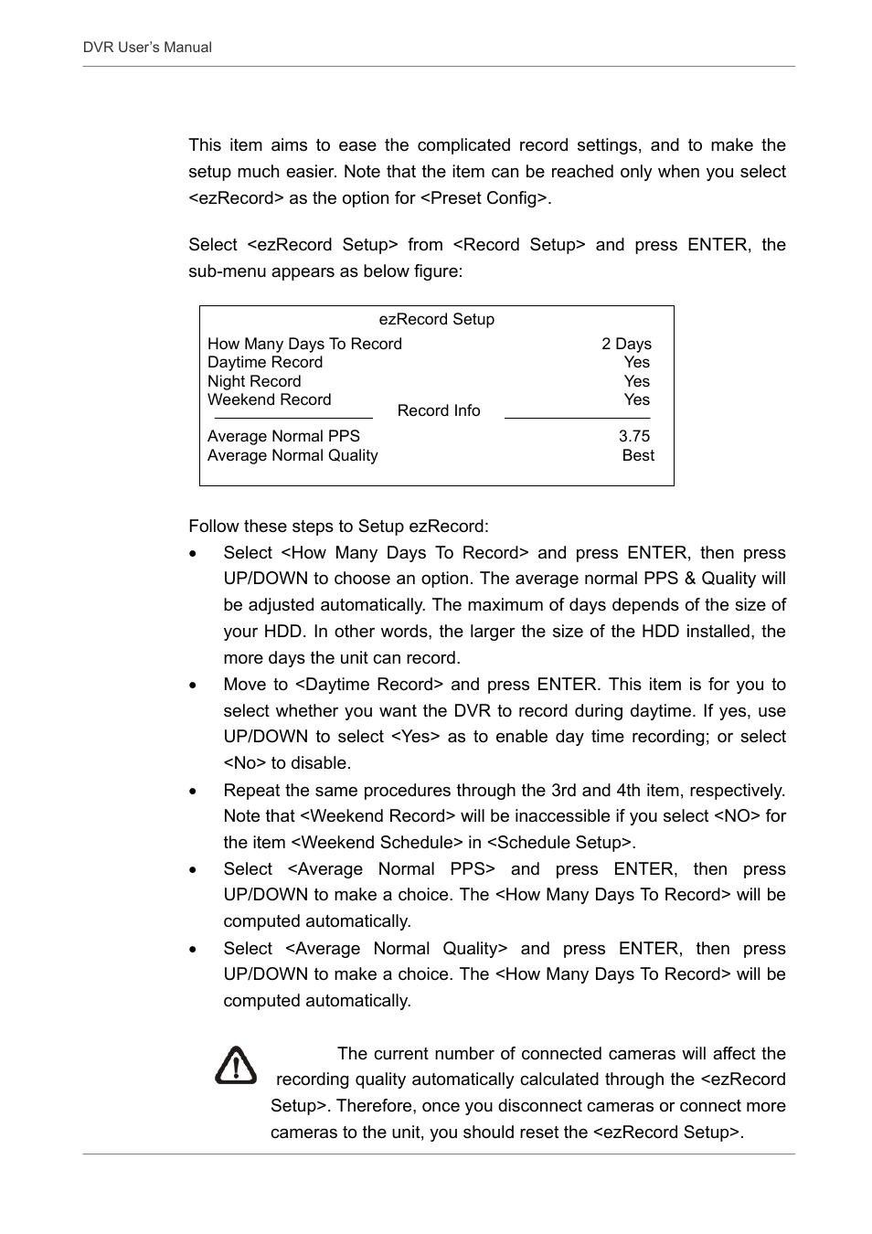 6 ezrecord setup | Proficient Audio Systems 00P3DG090DSEB3 User Manual | Page 23 / 64