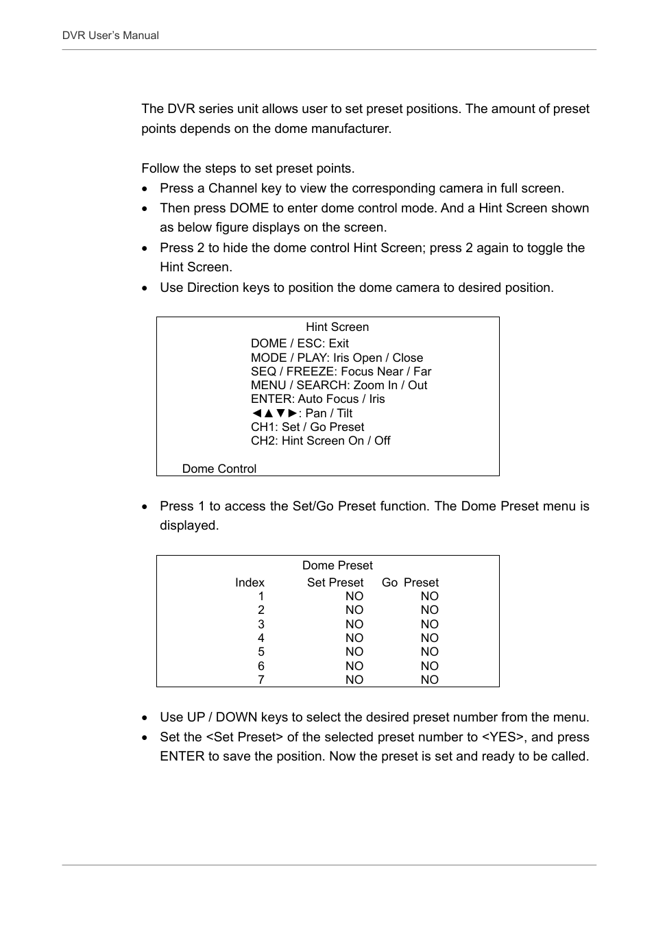 5 setting preset points | Proficient Audio Systems 00P3DG090DSEB3 User Manual | Page 37 / 64