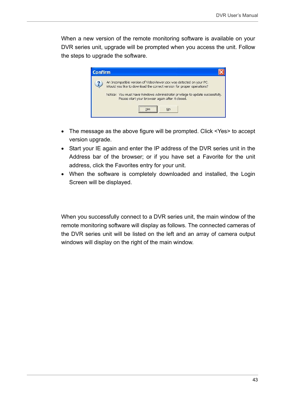 3 basic operation for monitoring remotely | Proficient Audio Systems 00P3DG090DSEB3 User Manual | Page 44 / 64