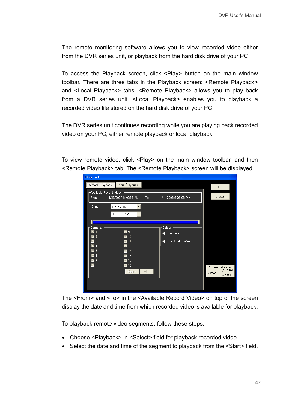 4 to playback video | Proficient Audio Systems 00P3DG090DSEB3 User Manual | Page 48 / 64