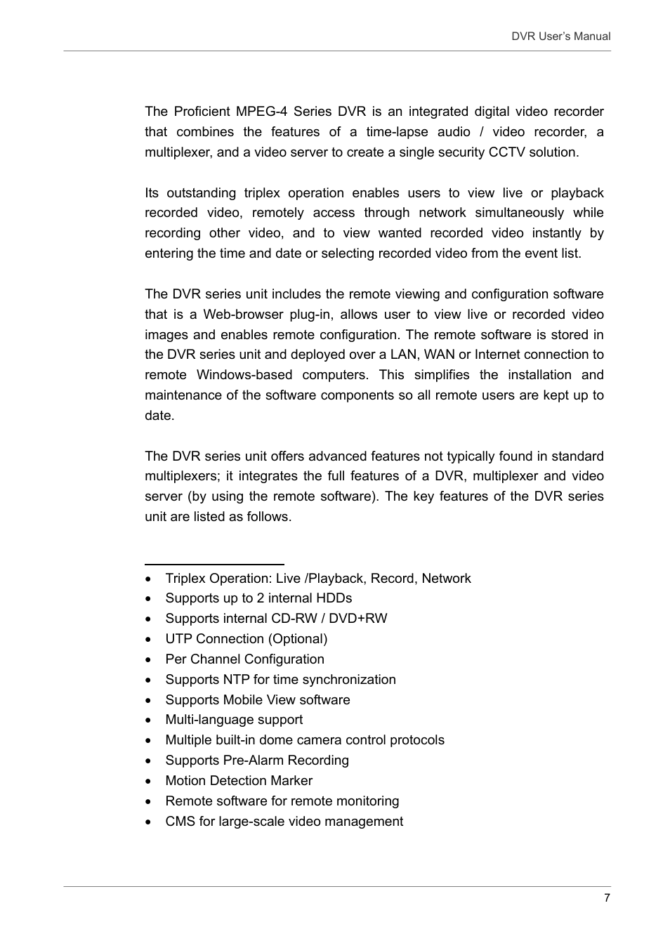 Overview | Proficient Audio Systems 00P3DG090DSEB3 User Manual | Page 8 / 64