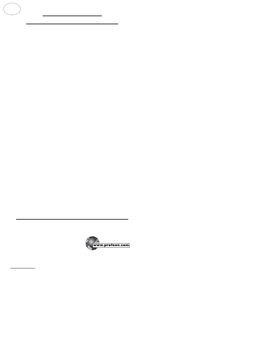 Profoon Telecommunicatie TX-250(CW) User Manual | Page 3 / 32