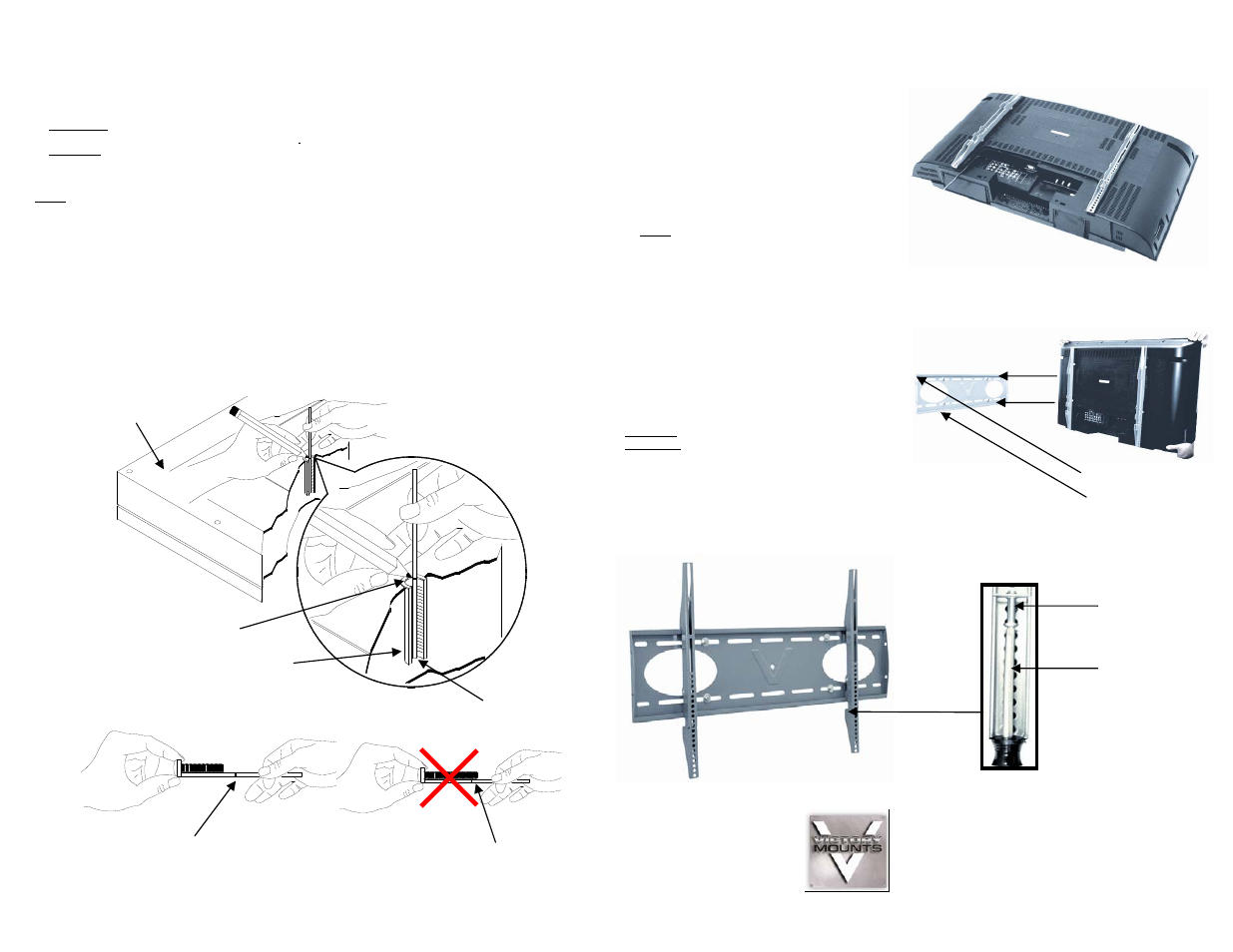 Premier Mounts XUF-3760 User Manual | Page 2 / 2