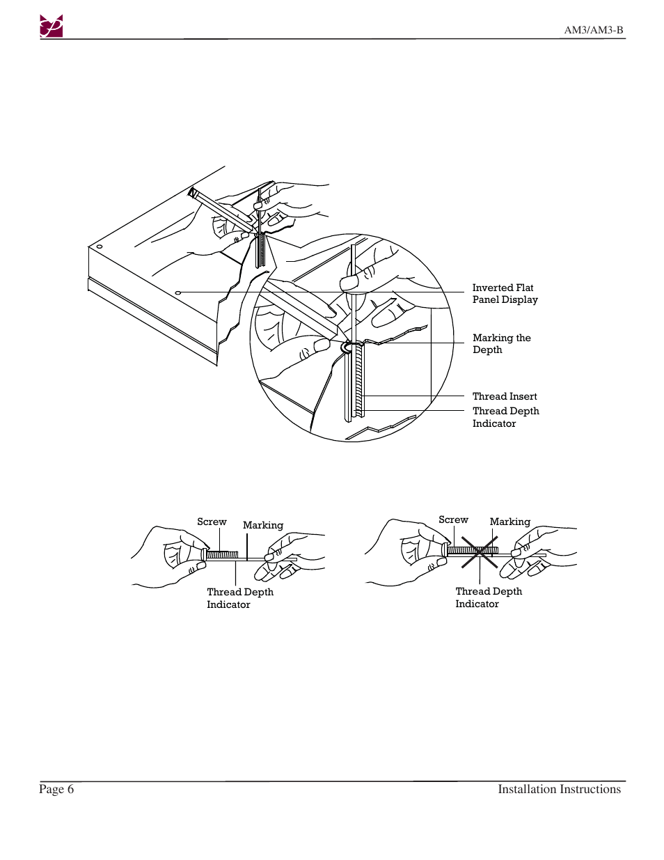 Premier Mounts AM3-B User Manual | Page 6 / 15