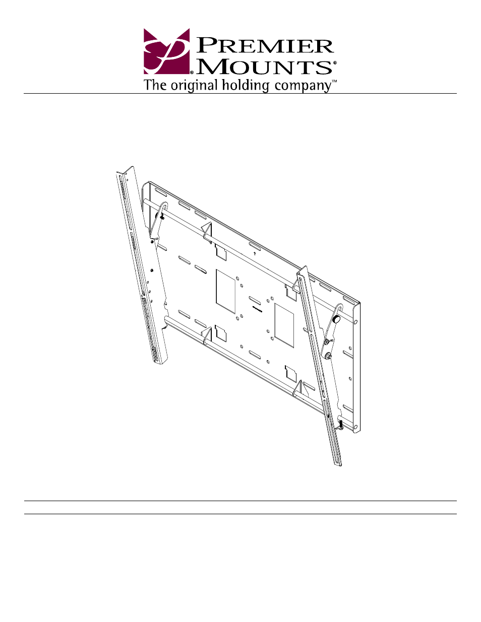 Premier Mounts Clevis Mount CTM-MS3 User Manual | 16 pages