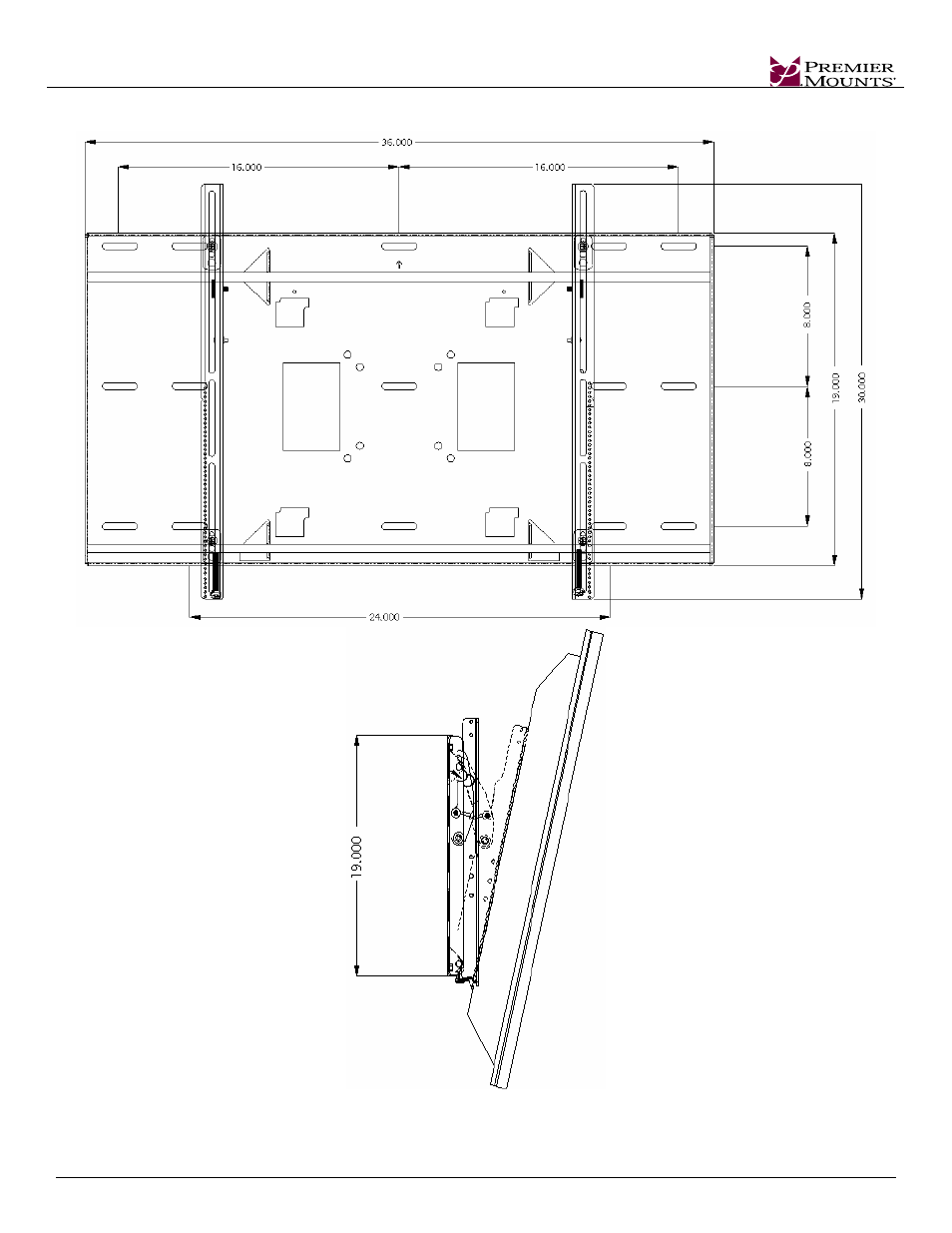 Premier Mounts Clevis Mount CTM-MS3 User Manual | Page 15 / 16