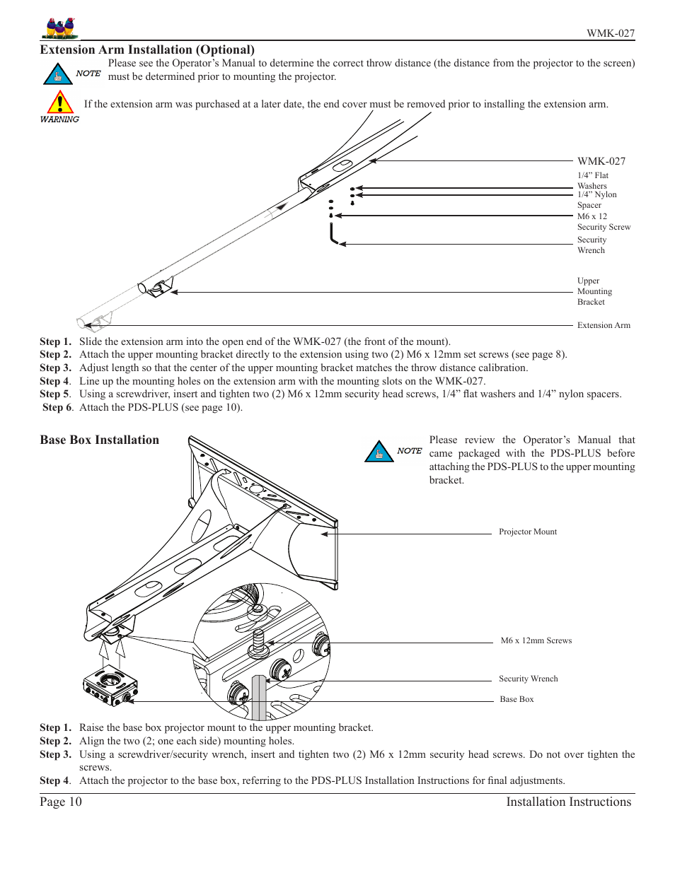 Premier Mounts WMK-027 User Manual | Page 10 / 13