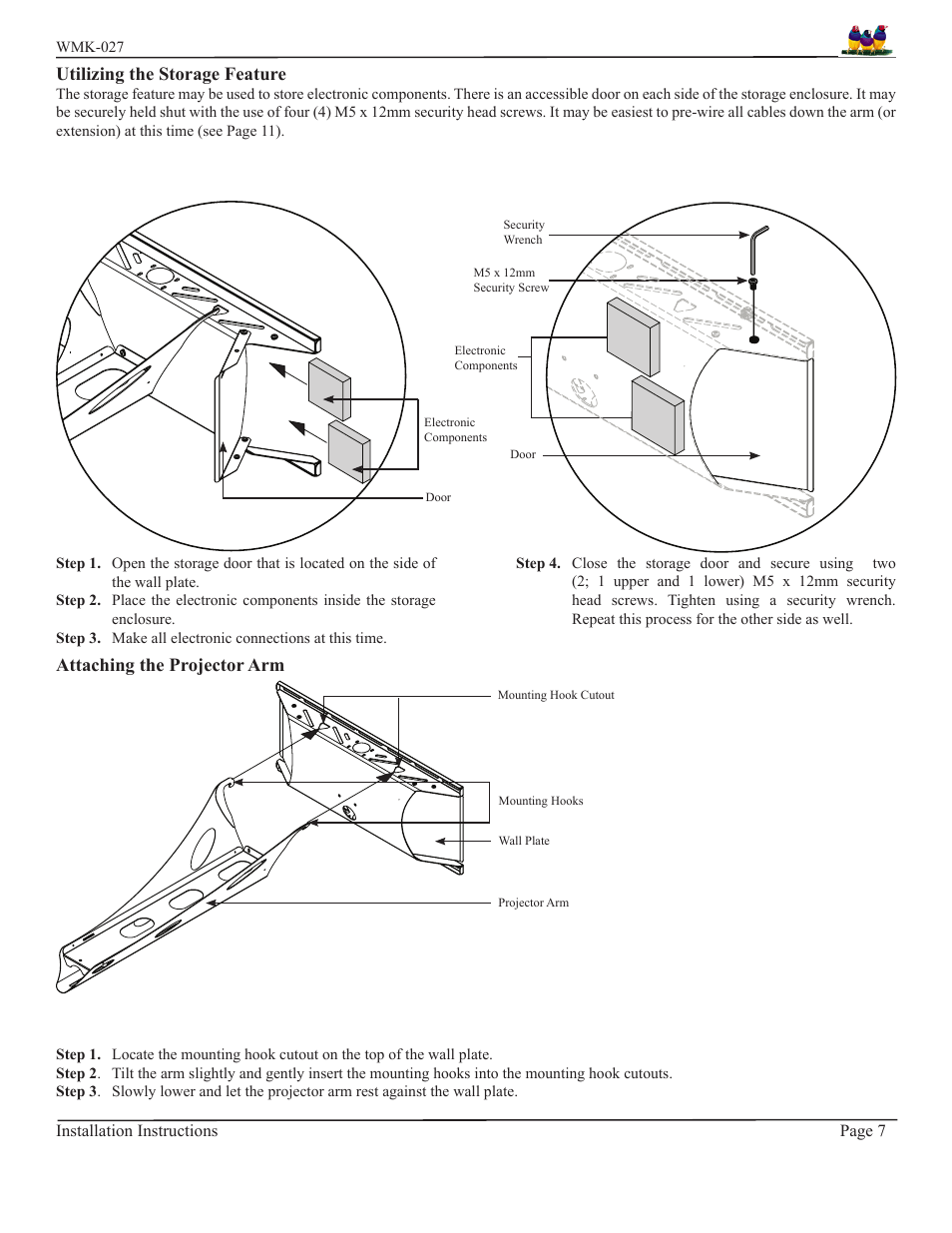 Premier Mounts WMK-027 User Manual | Page 7 / 13