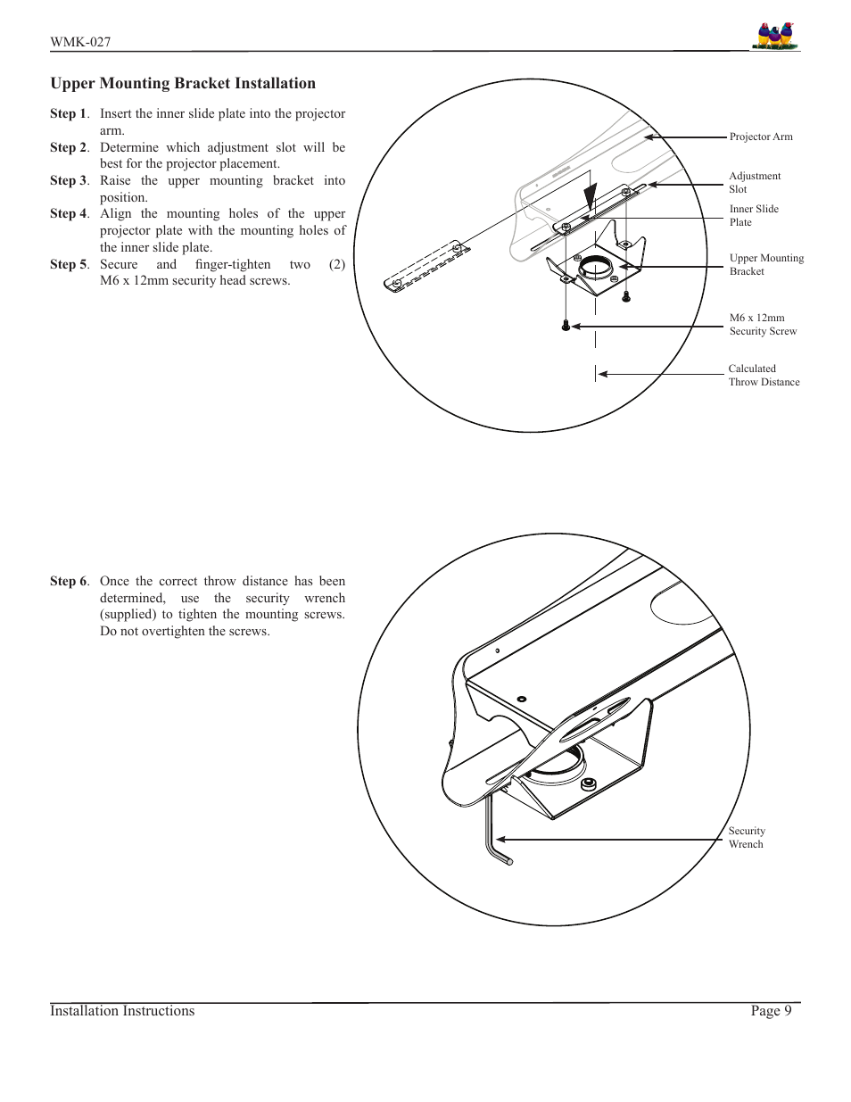 Premier Mounts WMK-027 User Manual | Page 9 / 13