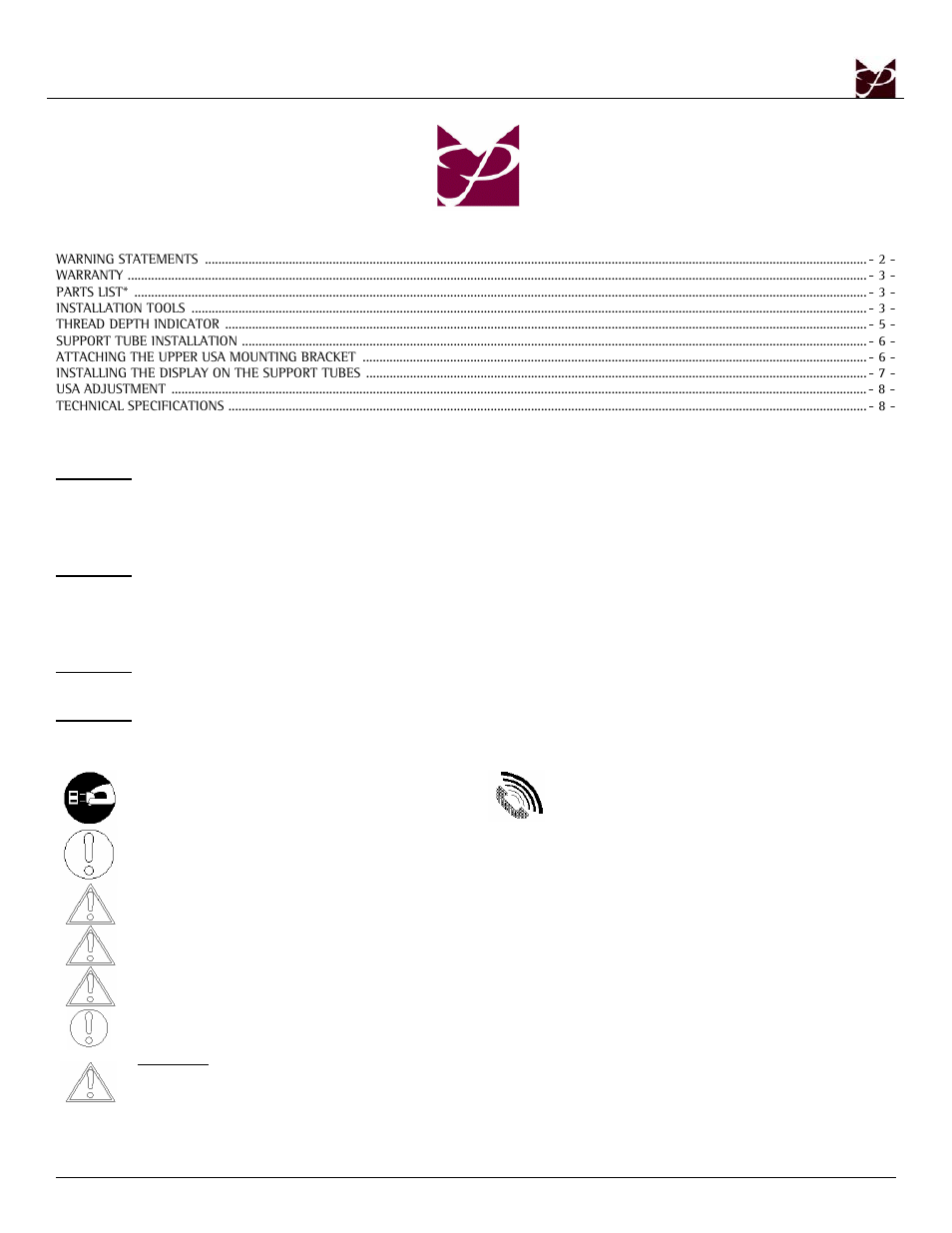 Premier Mounts USA User Manual | Page 2 / 8