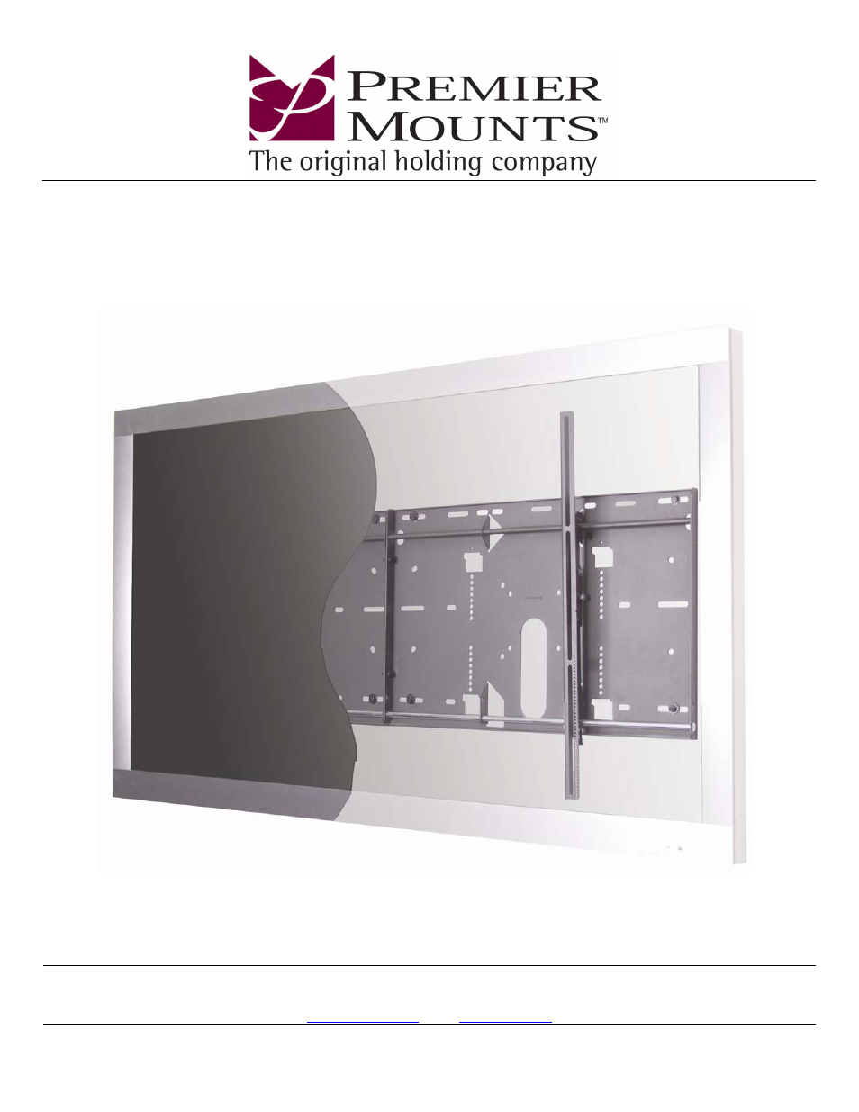 Premier Mounts Clevis Mount CTM-MS4 User Manual | 18 pages