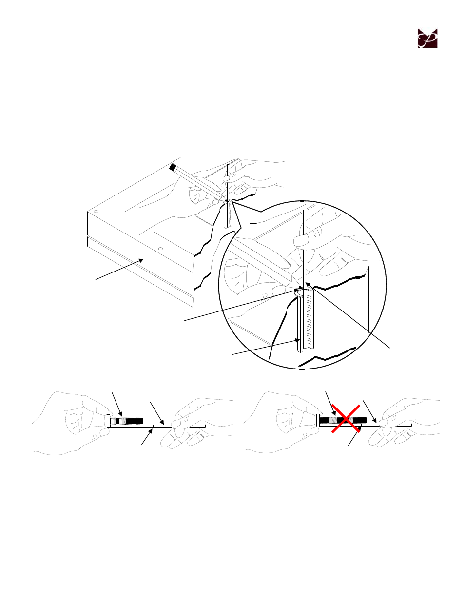 Thread depth indicator | Premier Mounts Clevis Mount CTM-MS4 User Manual | Page 7 / 18