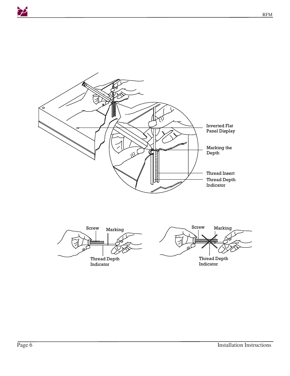 Premier Mounts Rotary series User Manual | Page 6 / 11