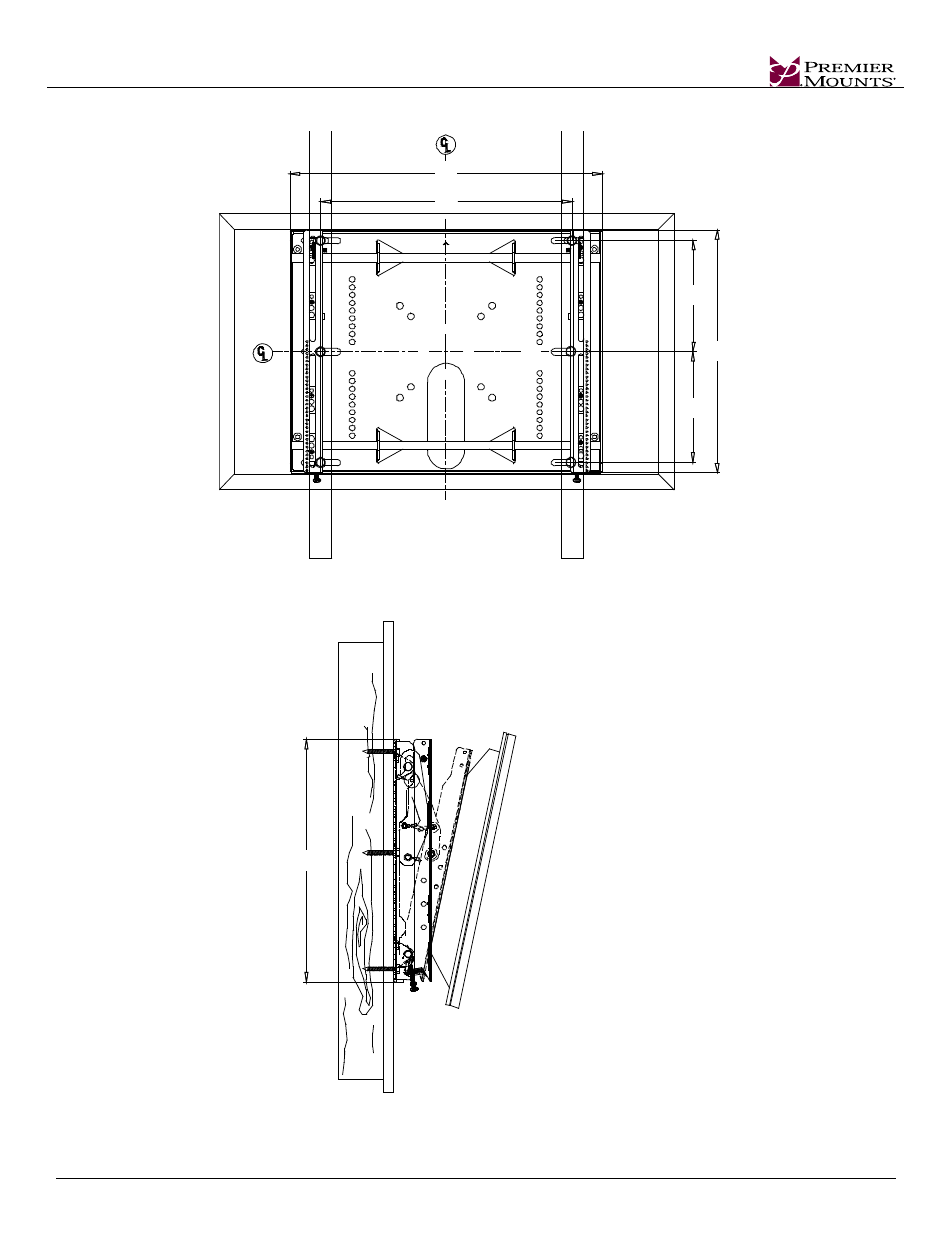 Technical specifications, Installation manual page 15 | Premier Mounts Clevis Mount CTM-MS1 User Manual | Page 15 / 16