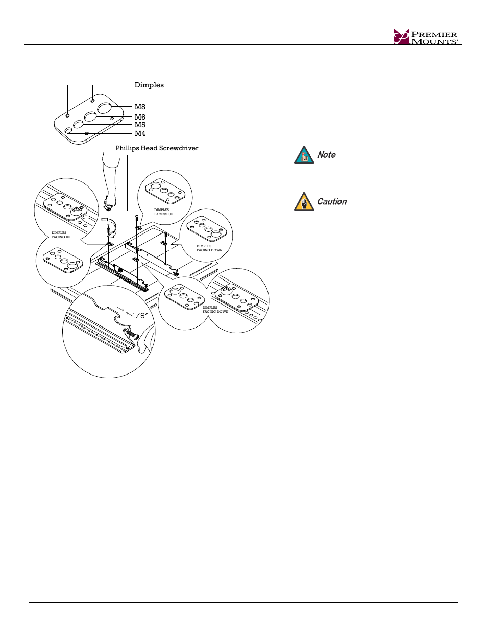 Premier Mounts Clevis Mount CTM-MS1 User Manual | Page 9 / 16