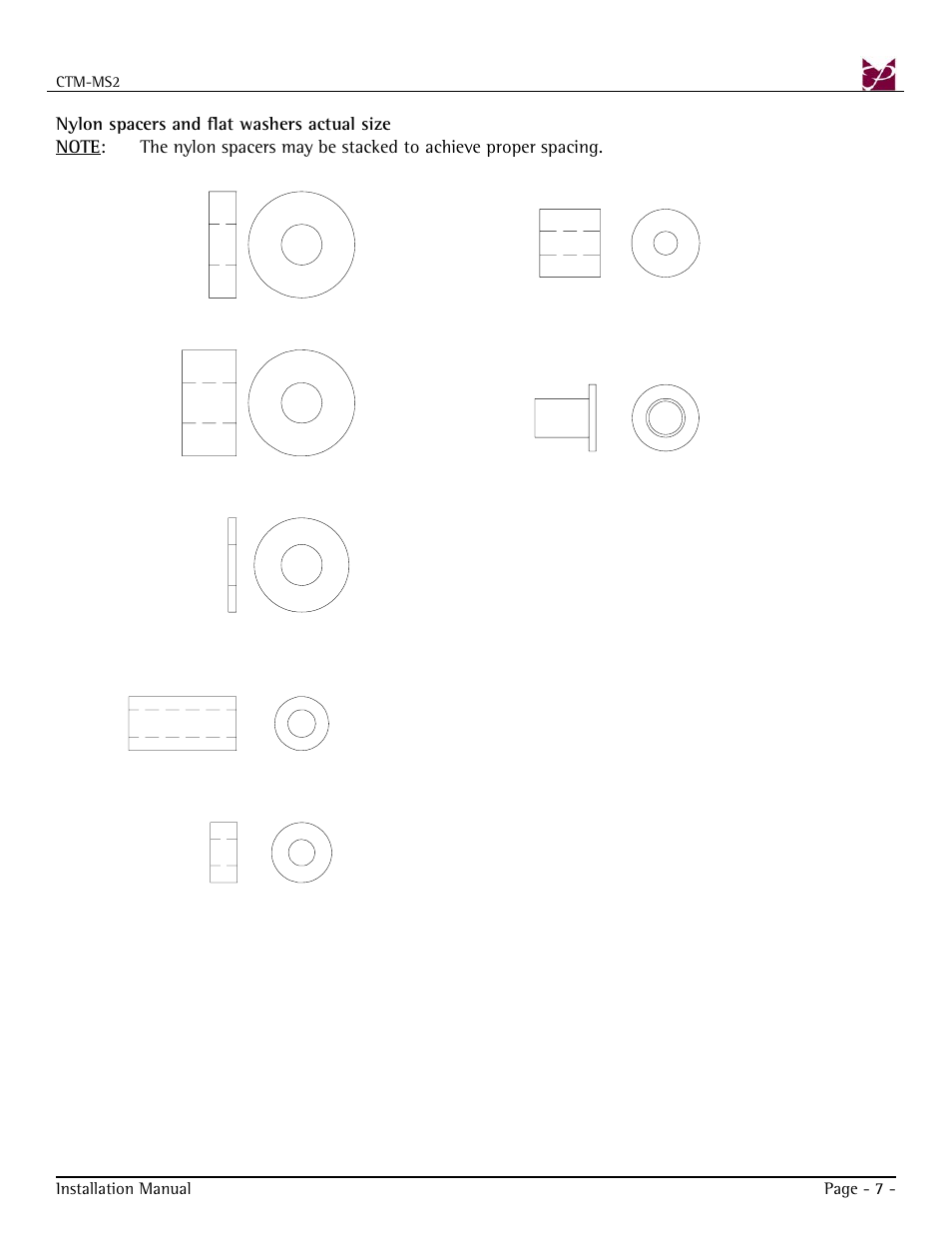 Premier Mounts CTM-MS2 User Manual | Page 7 / 22