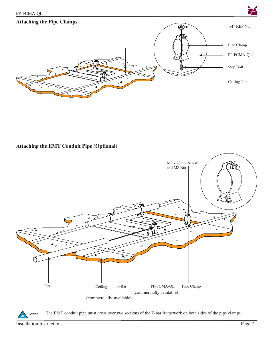 Premier Mounts PP-FCMA-QL User Manual | Page 7 / 12