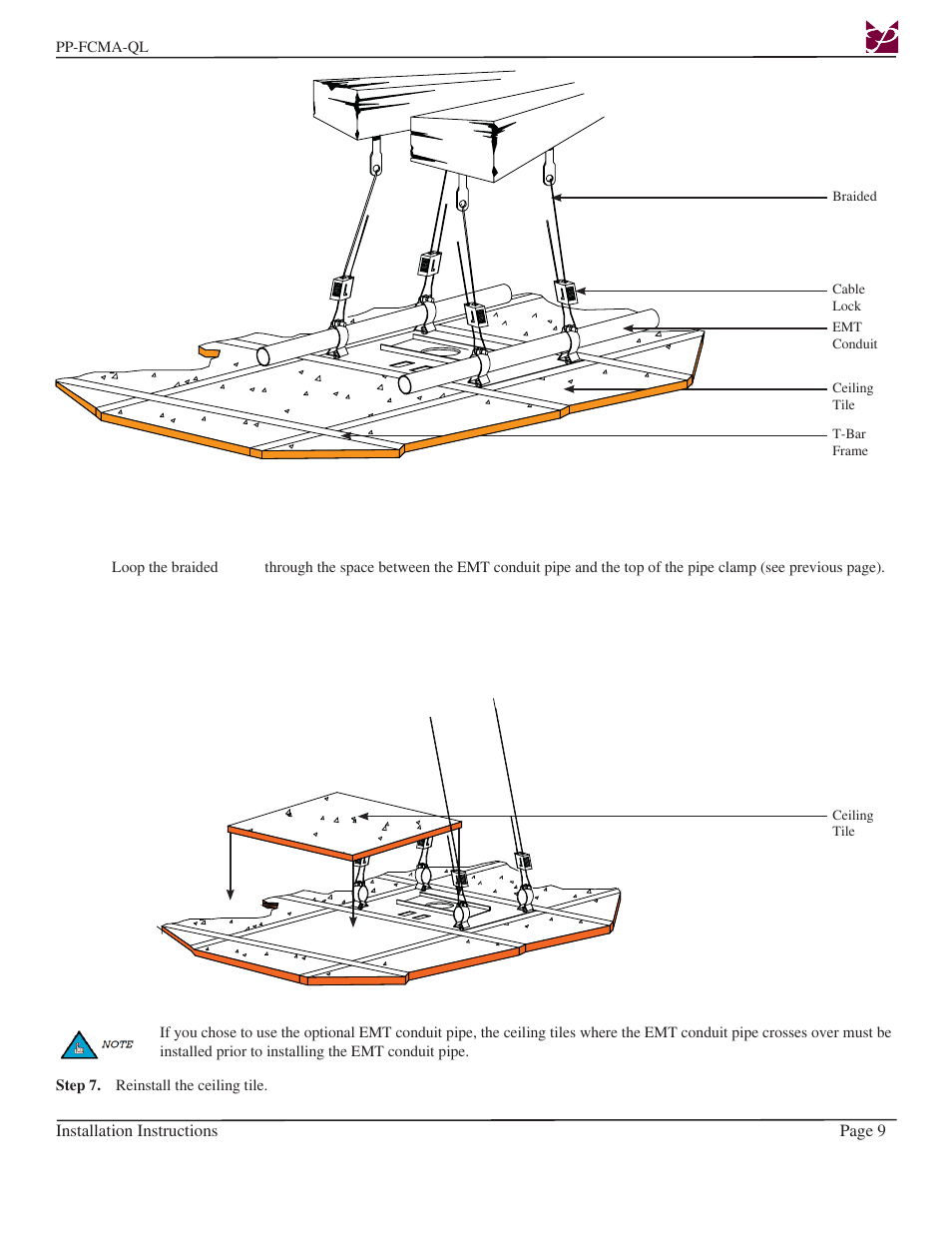 Premier Mounts PP-FCMA-QL User Manual | Page 9 / 12